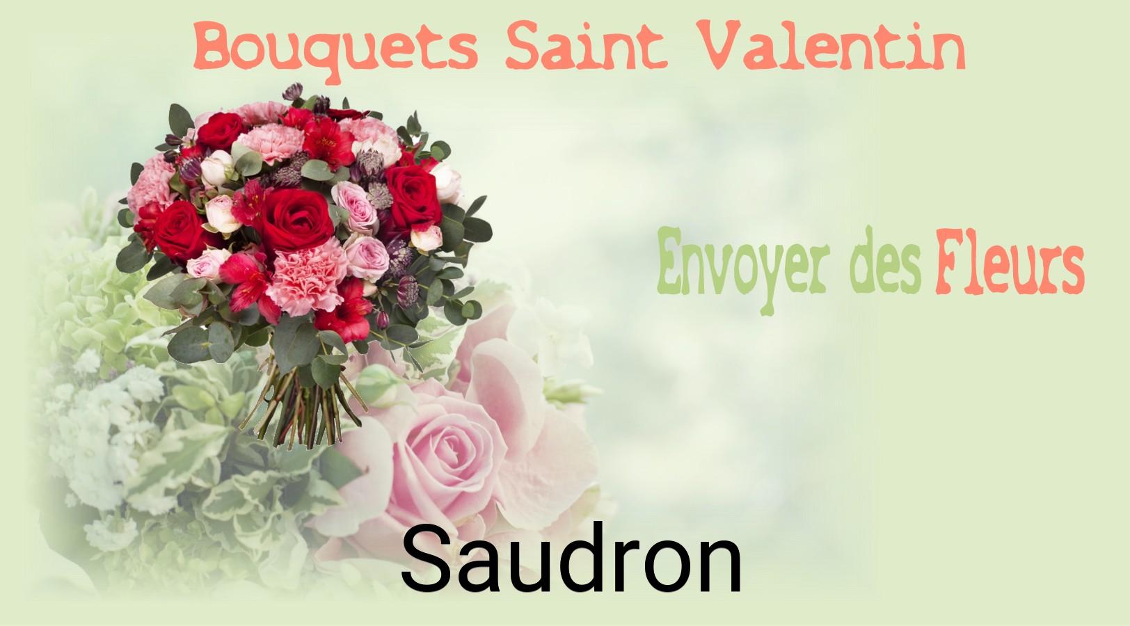 Roses de Saint-Valentin livrées à Saudron